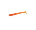 Віброхвіст Angry Baits Zander Worm 3.6 HOT Carrot UV