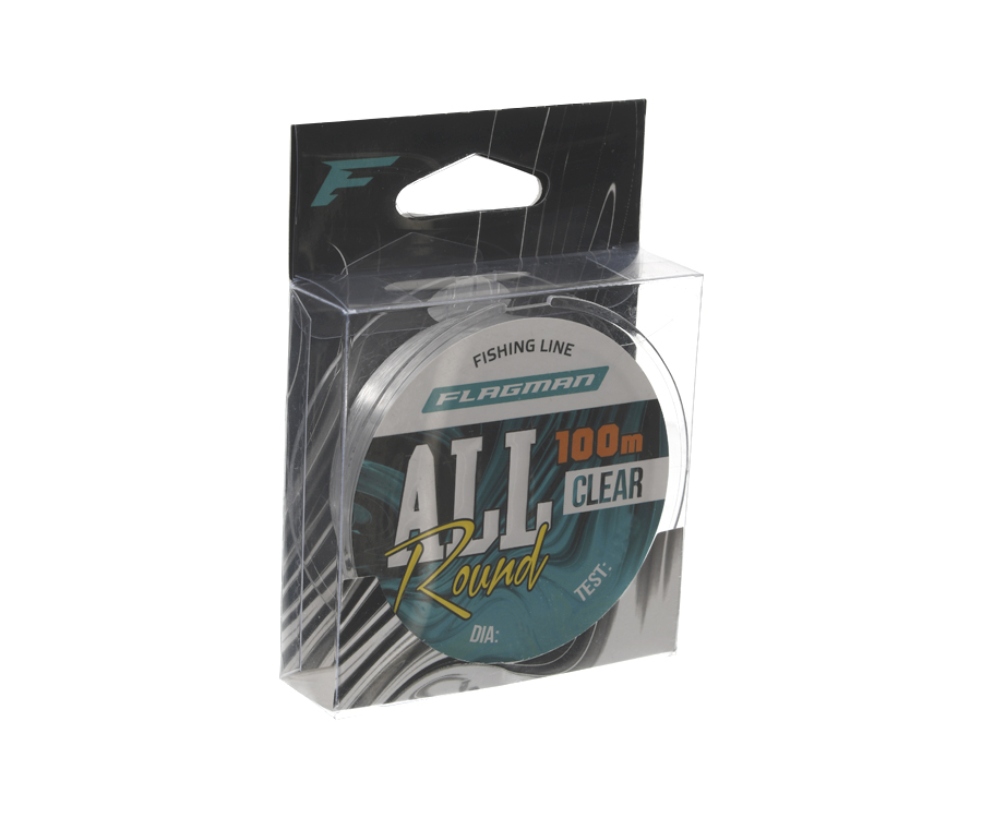 Леска Flagman All Round Fishing-Line 100м Clear 0.30мм