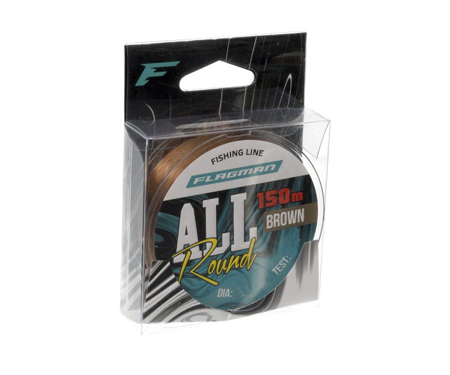 Леска Flagman All Round Fishing-Line 150м Brown 0.28мм