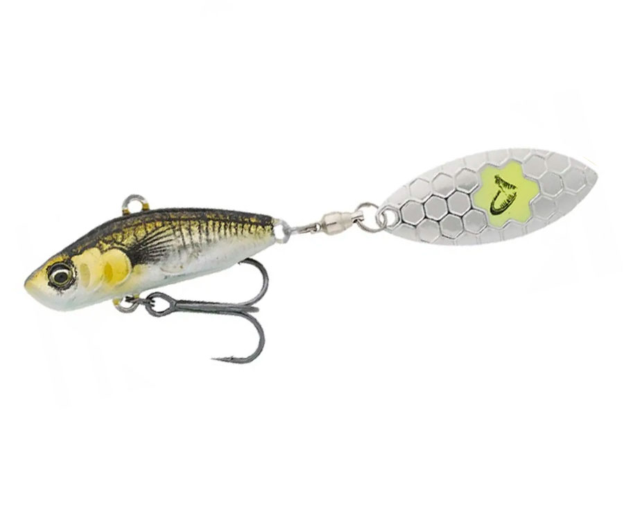 Тейл-спиннер Savage Gear 3D Sticklebait Tailspin 6.5см 9г S GS AYU