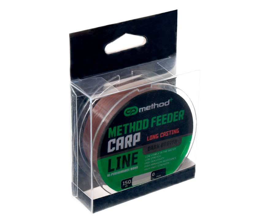 Леска Carp Pro Method+ Method Feeder Carp Dark Brown 150м 0.18мм