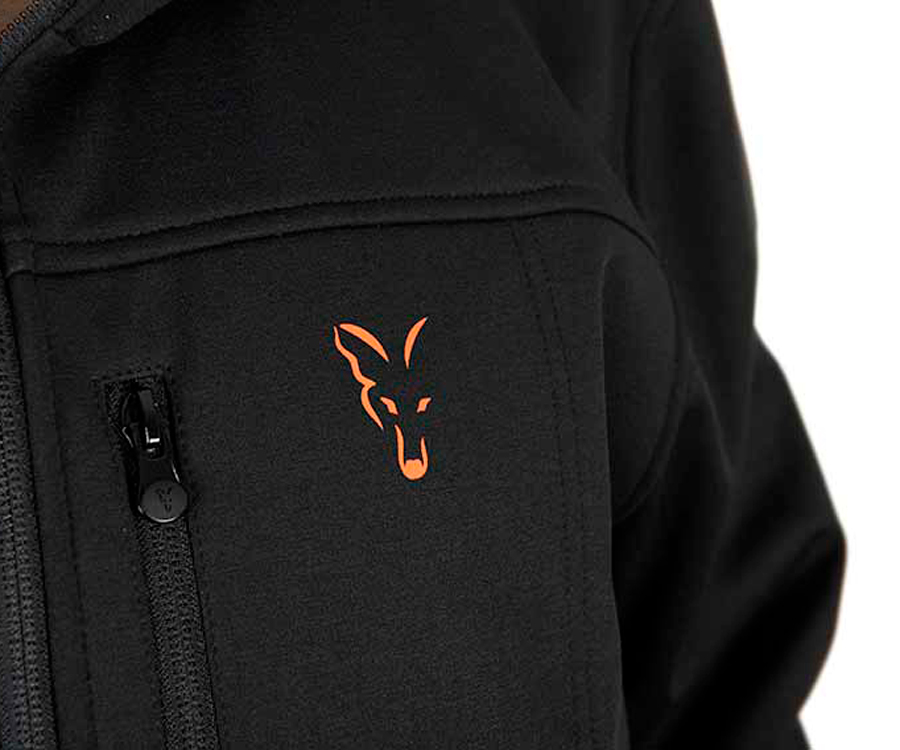 Куртка Fox Collection Soft Shell Jacket Black/Orange XL