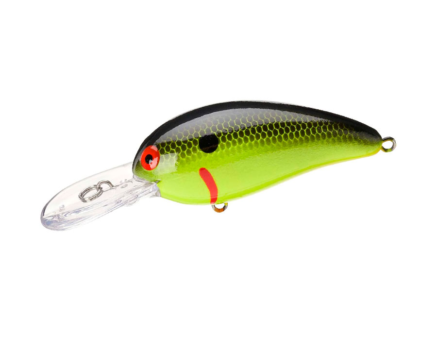 Воблер Bomber 04 Model A2 54мм Chartreuse Black Scales