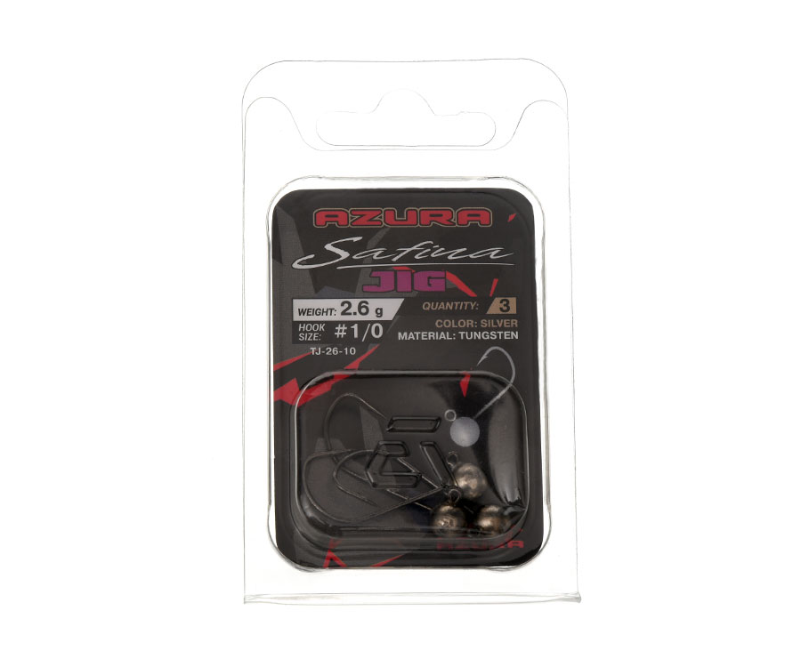 Джиг-голівка Azura Safina Tungsten Jig 2.6г #1/0