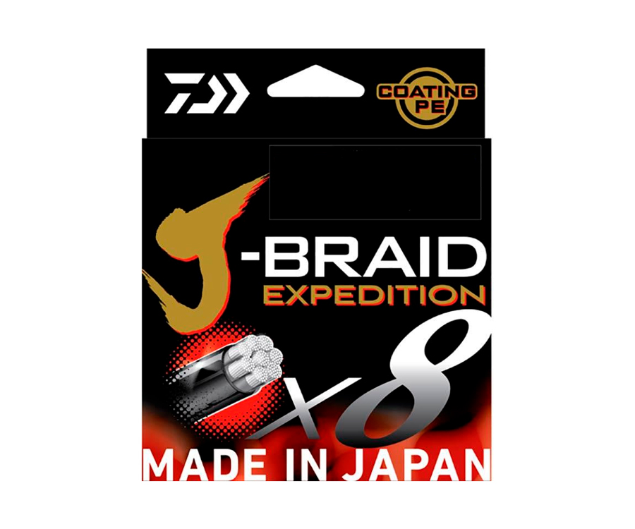 Шнур Daiwa J-Braid Expedition X8E 150м 0.06мм Smash Orange