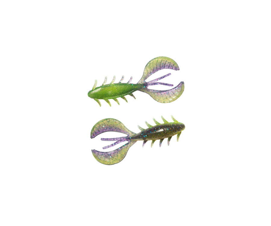 Твістер Angry Baits Chubby Craw 2,4" 05 Acid Violet UV