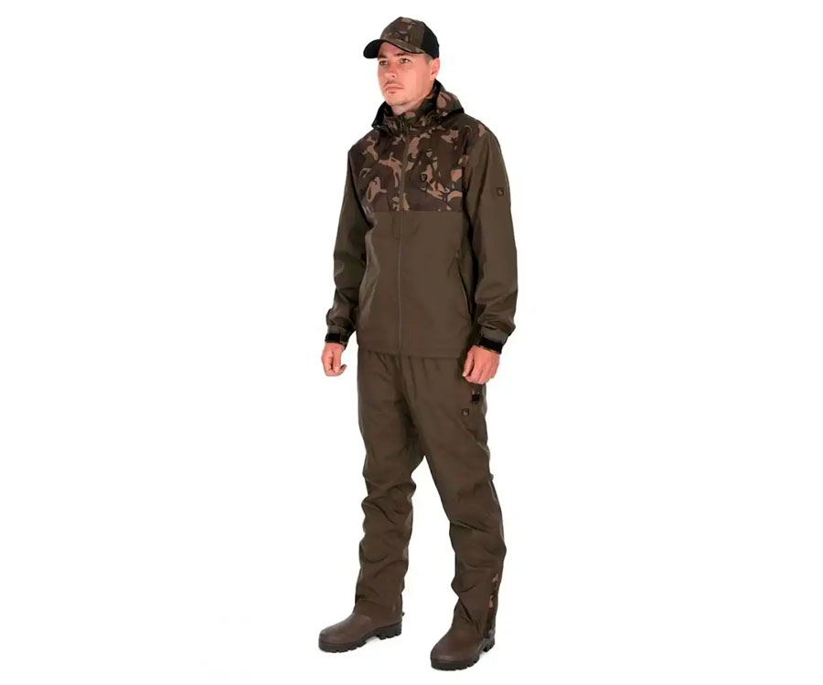 Штаны водонепроницаемые Fox Camo/Khaki RS 10K trouser L