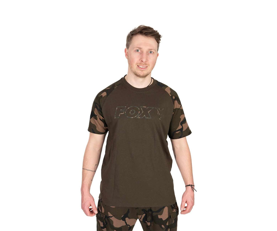 Футболка Fox khaki / Camo OutlineT L