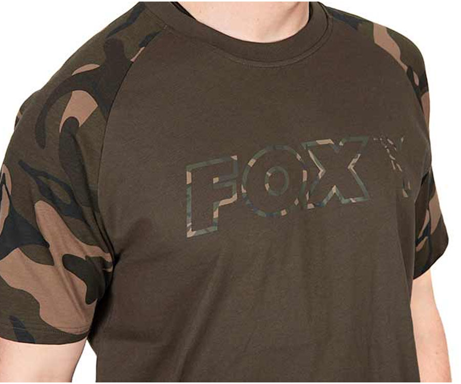 Футболка Fox khaki / Camo OutlineT L