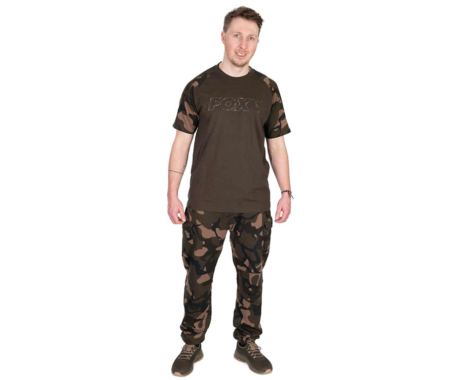 Футболка Fox khaki / Camo OutlineT L