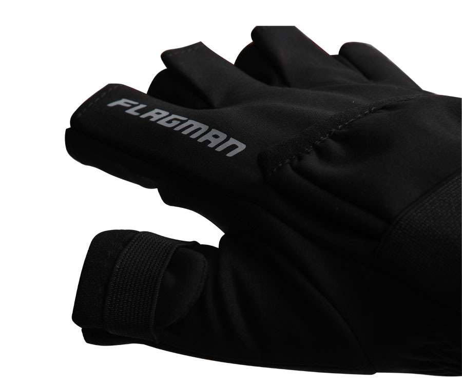 Рукавички Flagman SoftShell Fishing Gloves L