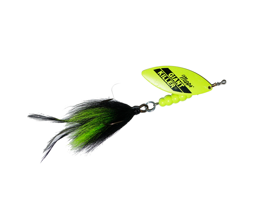 Блешня Mepps Giant Killer №5 35г Fluo Chartreuse