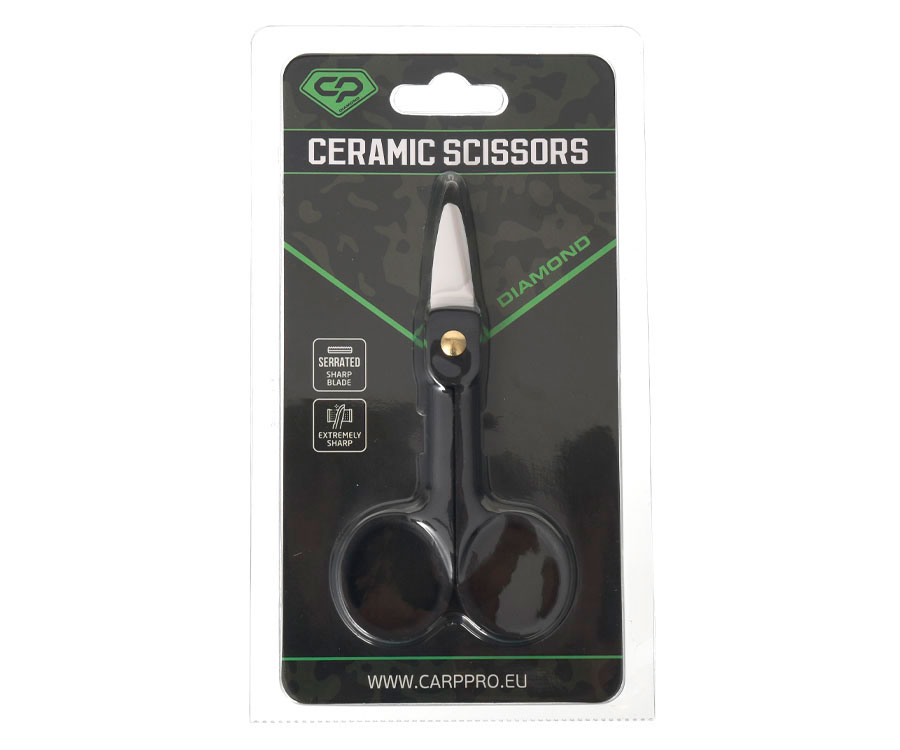 Ножиці для повідцевого матеріалу Carp Pro Diamond Ceramic Scissors NEW