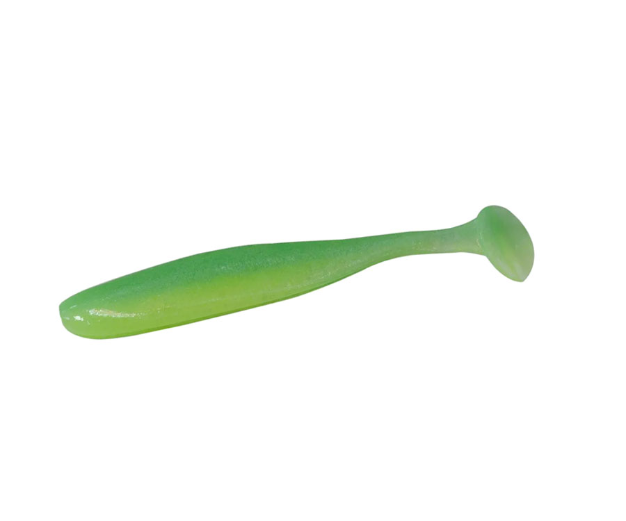 Виброхвост Keitech Easy Shiner 4.5" ea#11 lime chartreuseglow