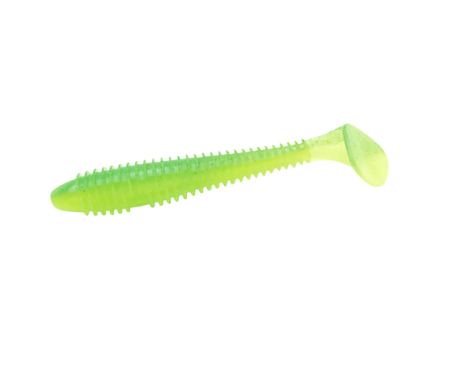 Виброхвост Keitech Swing Impact Fat 3.8" 424 lime chartreuse