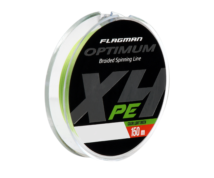 Шнур Flagman Optimum X4 Light Green 150м #0.3 0.094мм