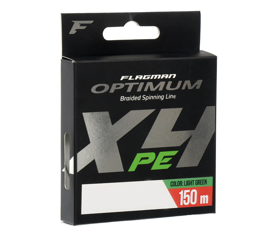 Шнур Flagman Optimum X4 Light Green 150м #0.7 0.138мм