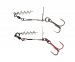 Готовая оснастка Savage Gear Carbon49 Corkscrew Stinger #1 23кг 2шт New