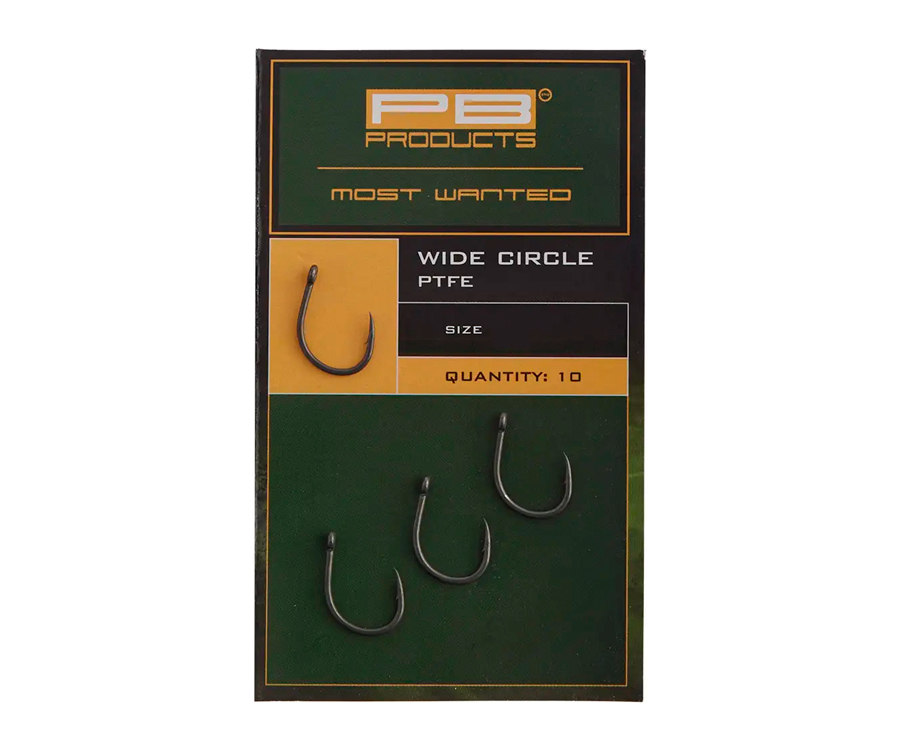 Крючки PB Products Wide Circle Hook PTFE №6