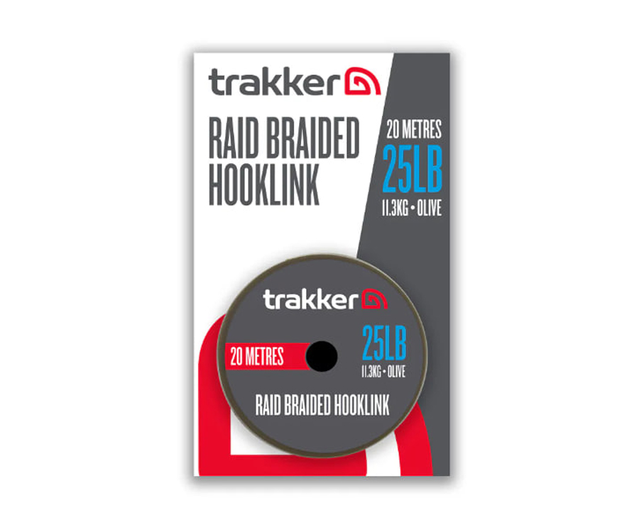 Поводковий матеріал Trakker Raid Braided Hooklink 20м 25lb