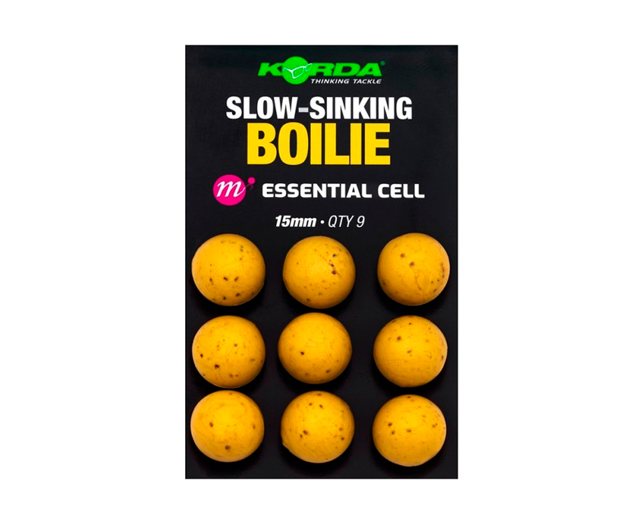 Бойлы искусственные Korda Plastic Wafter Essential Cell 15мм