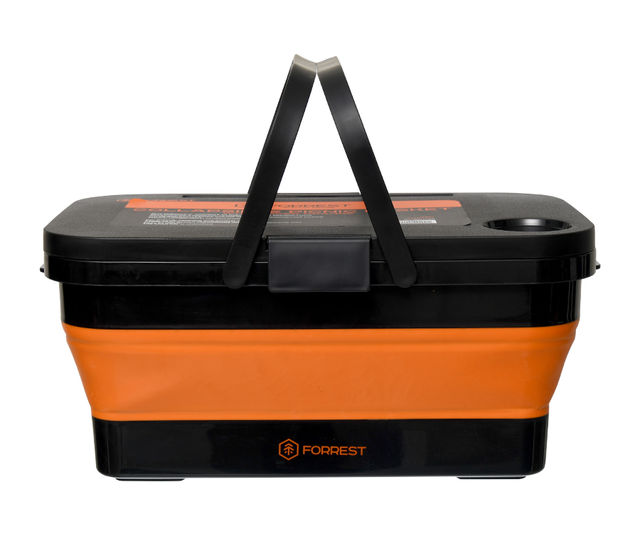 Кошик силіконовий для пікніка Forrest Collapsible Picnic Basket ORANGE