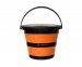 Ведро силиконове с крышкой Forrest Folding Bucket Orange with cover 5л