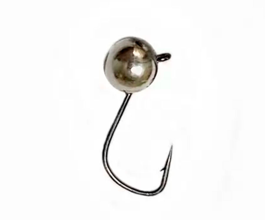 Мормишка Acoustic Baits «Куля з вушком» Ø3.5мм #12 0.35г Silver