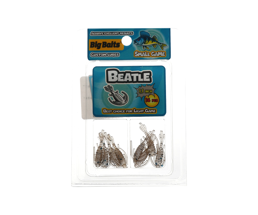 Німфа Big Baits Beeatle 1" Green Pumpkin