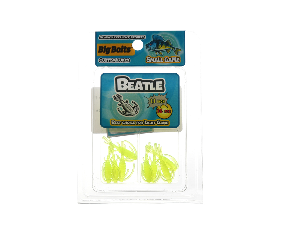 Німфа Big Baits Beeatle 1" Lemon