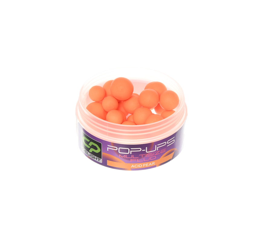 Бойли Carp Pro Delight Multisize Fluo Pop Ups 8/10/12мм Acid Pear