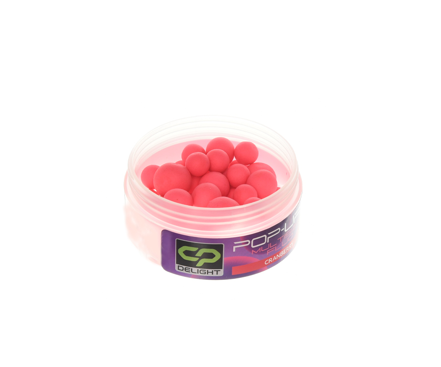 Бойли Carp Pro Delight Multisize Fluo Pop Ups 8/10/12мм Cranberry