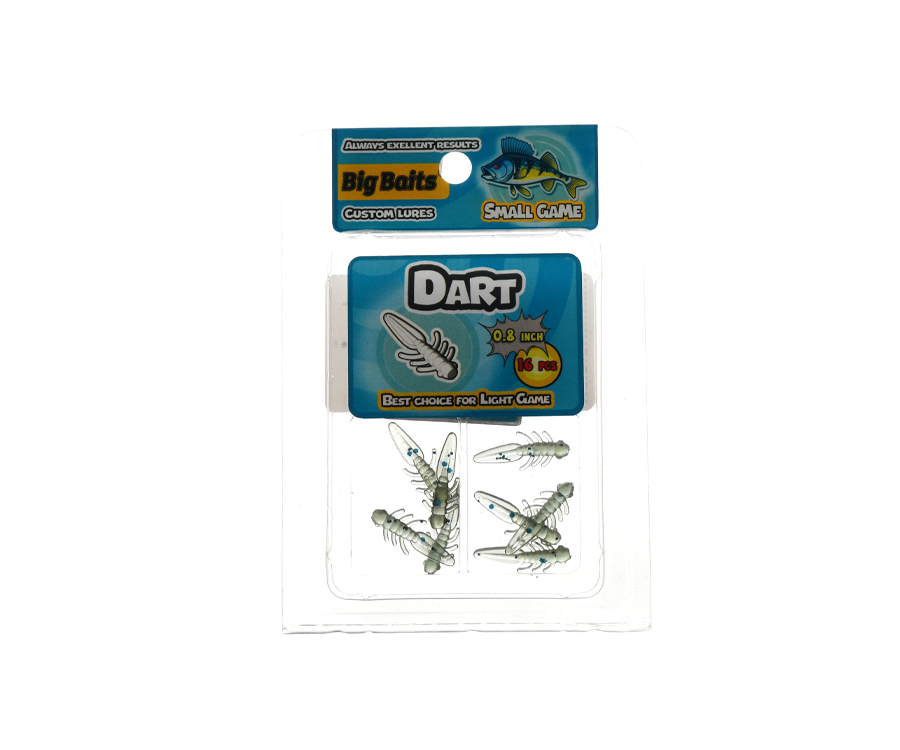 Німфа Big Baits Dart 0,8" #101 Watermelon