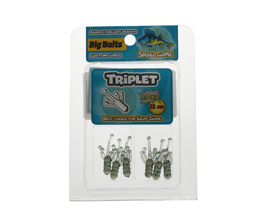 Німфа Big Baits Triplet 1" #101 Watermelon