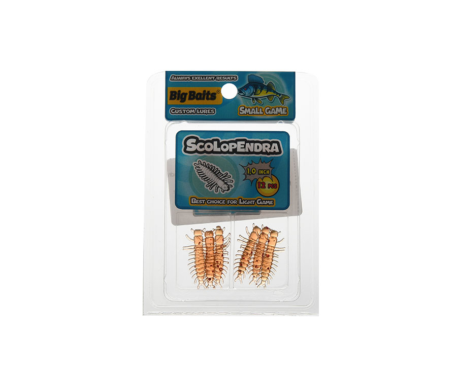 Нимфа Big Baits Scolopendra 1" #107 Motoroil