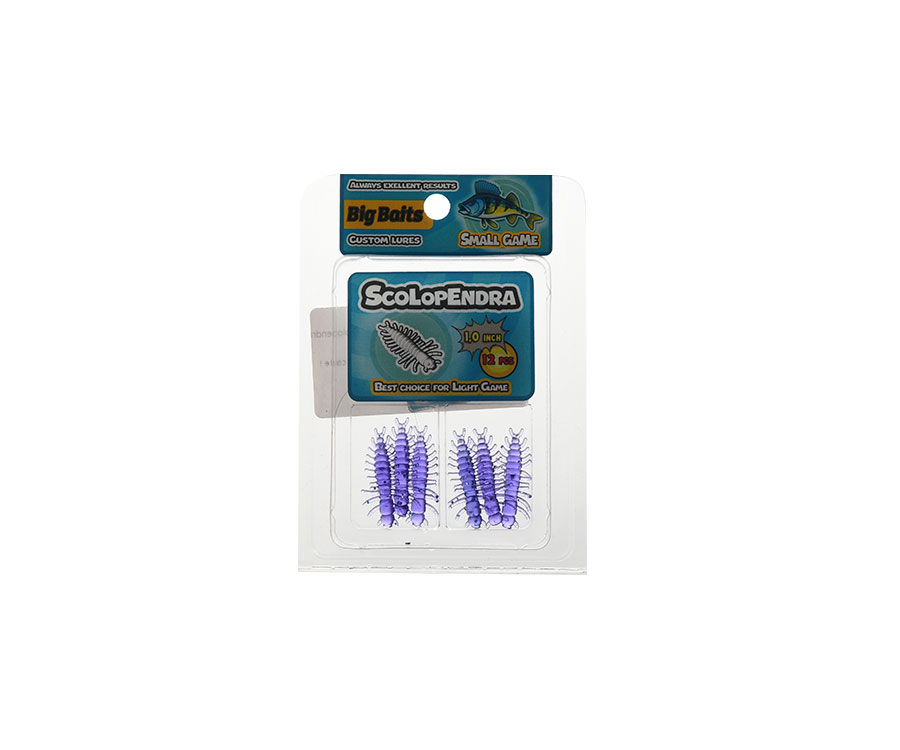 Німфа Big Baits Scolopendra 1" #109 Dark Violet