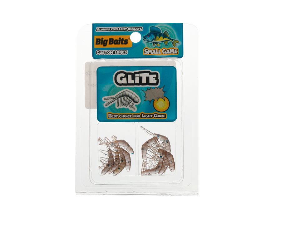 Німфа Big Baits Glite 1" #106 Green Pumpkin