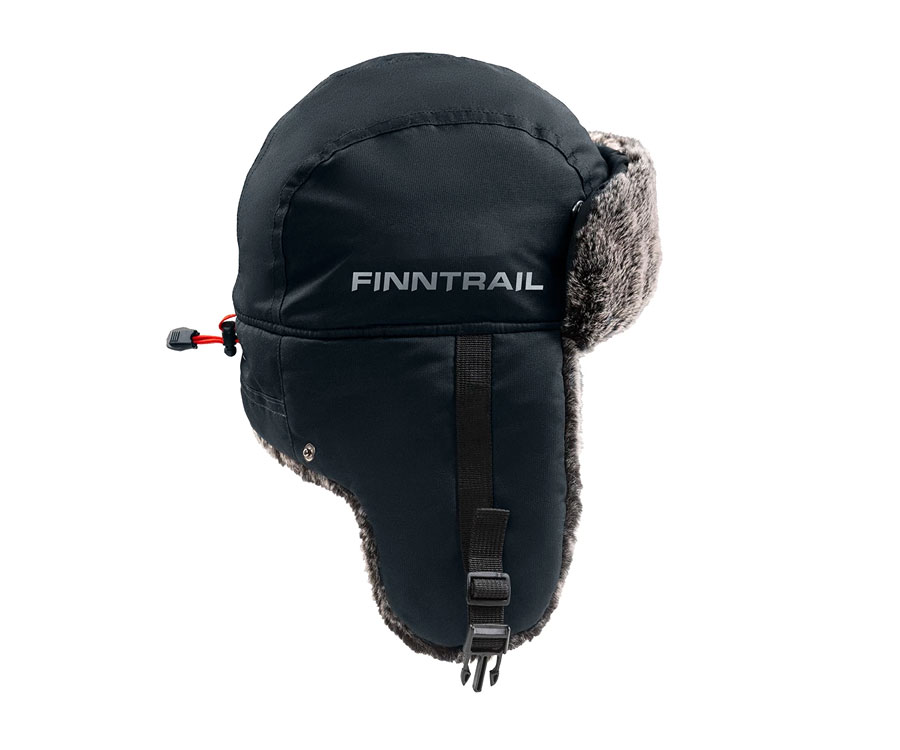 Шапка-вушанка Finntrail Waterproof Terra Graphite M-L