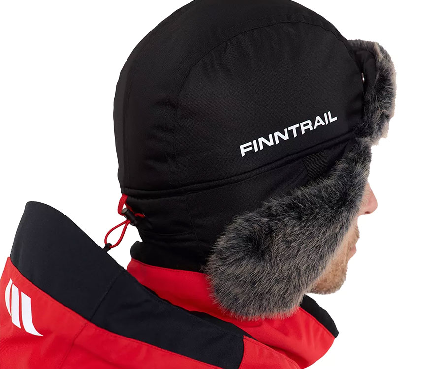 Шапка-вушанка Finntrail Waterproof Terra Graphite M-L