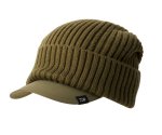 Шапка з козирком Daiwa Knit Cap Olive Free